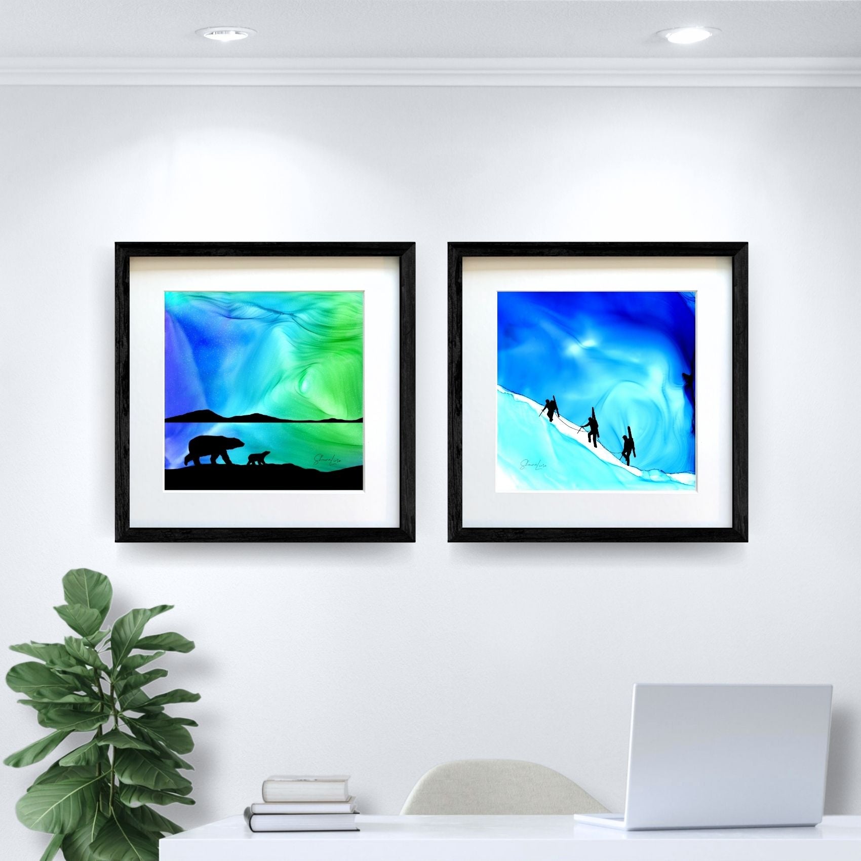 Still Climbing - Fire Made Art Print