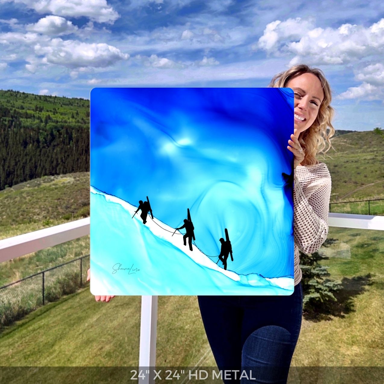 Still Climbing - Fire Art Print