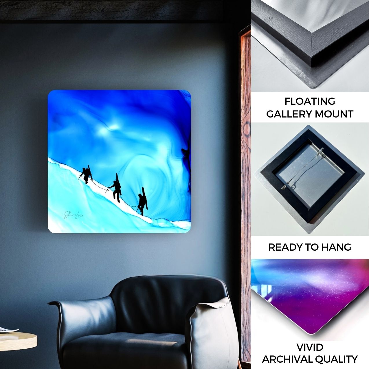 Still Climbing - Fire Art Print