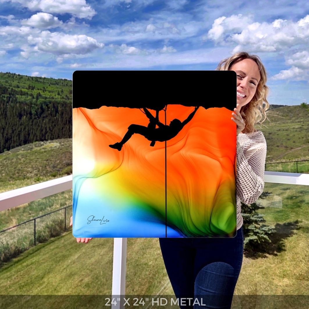 Suspended In Light - Fire Art Print