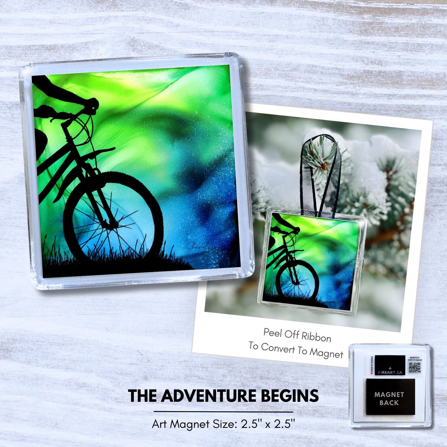 Adventure: 2-In-1 Ornament/Magnets
