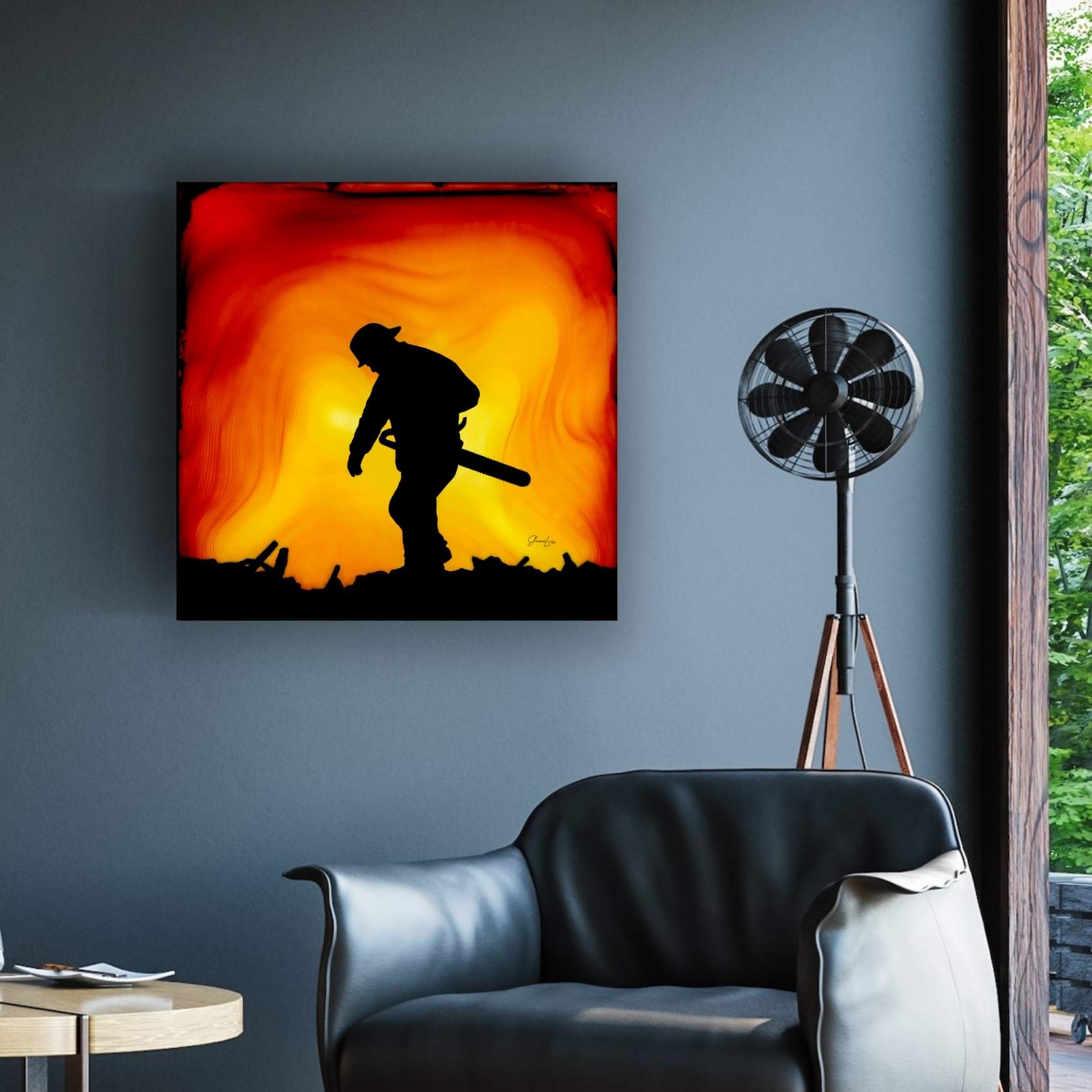 The Aftermath - Fire Made Art Print