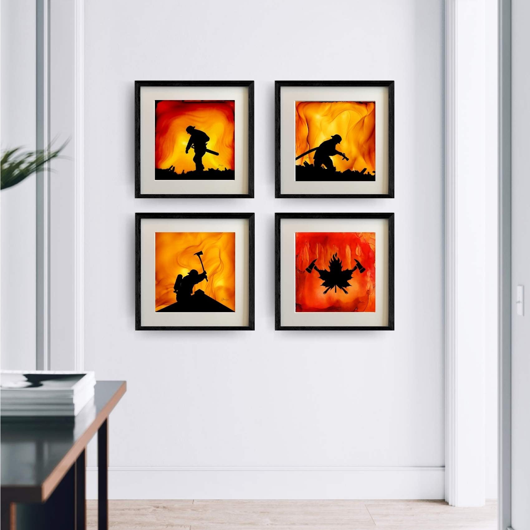 The Aftermath - Fire Made Art Print
