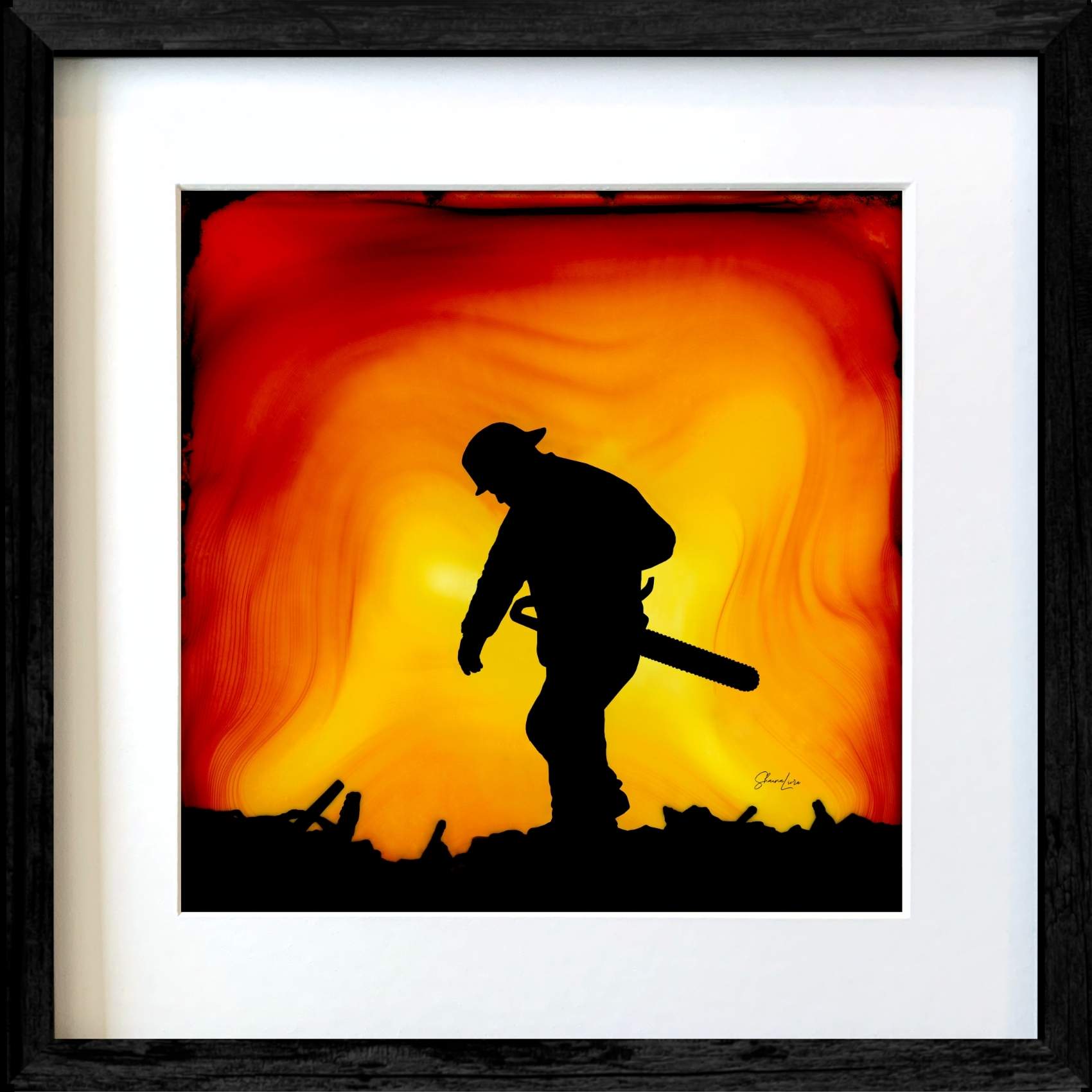The Aftermath - Fire Made Art Print