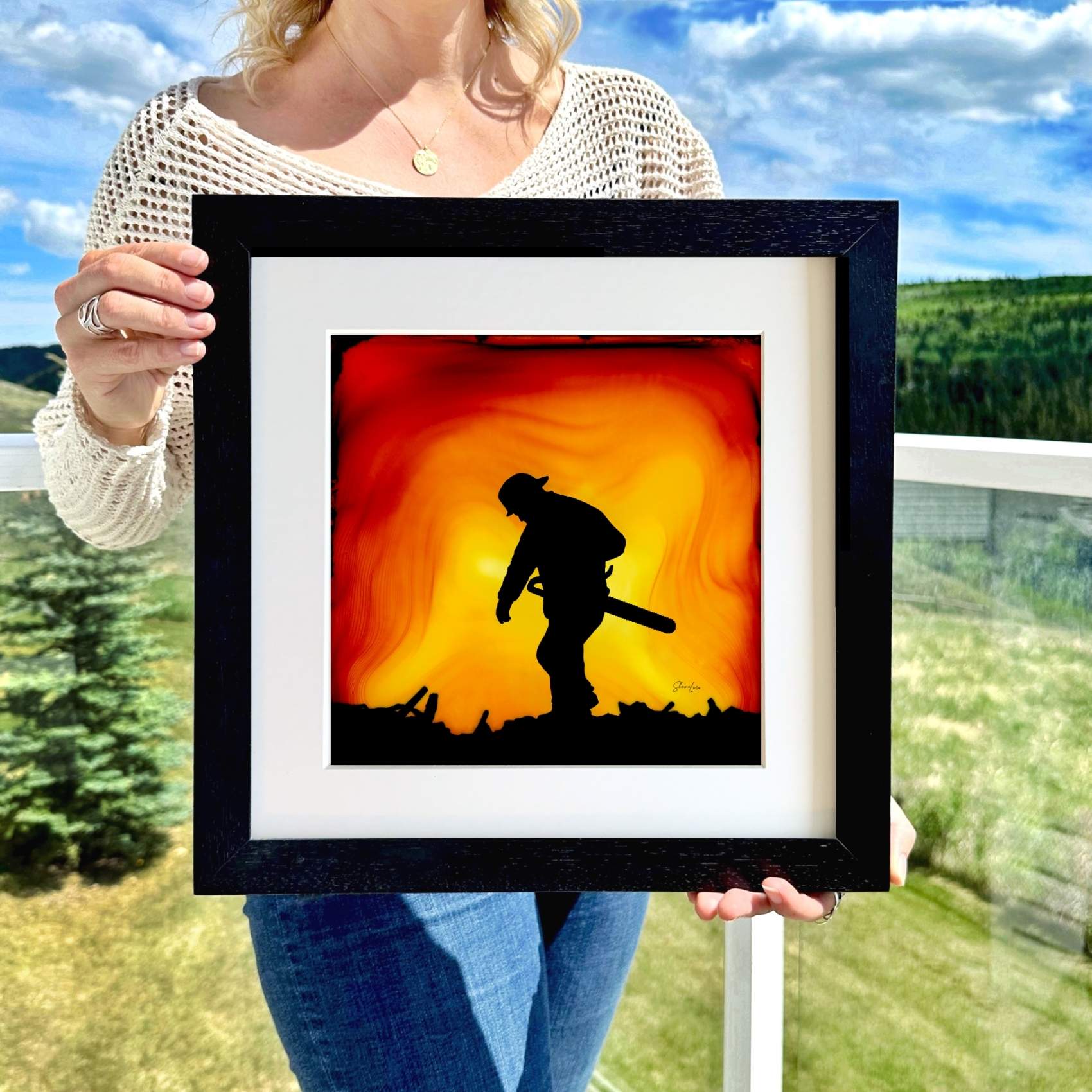 The Aftermath - Fire Made Art Print