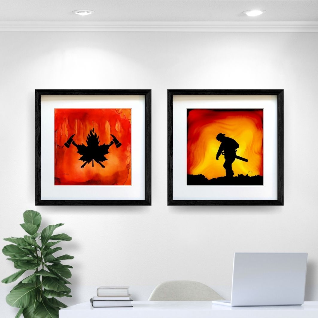 The Aftermath - Fire Art Print