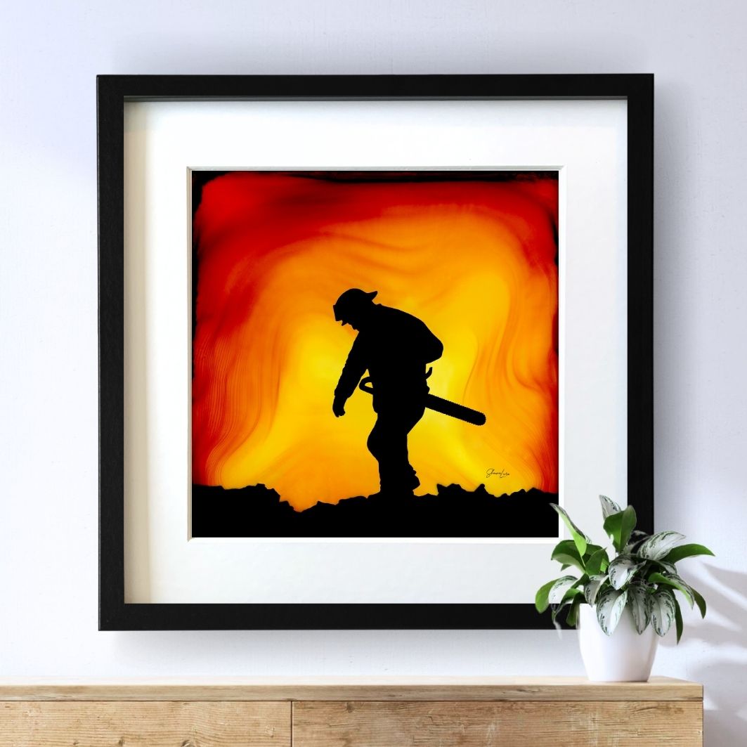 The Aftermath - Fire Art Print