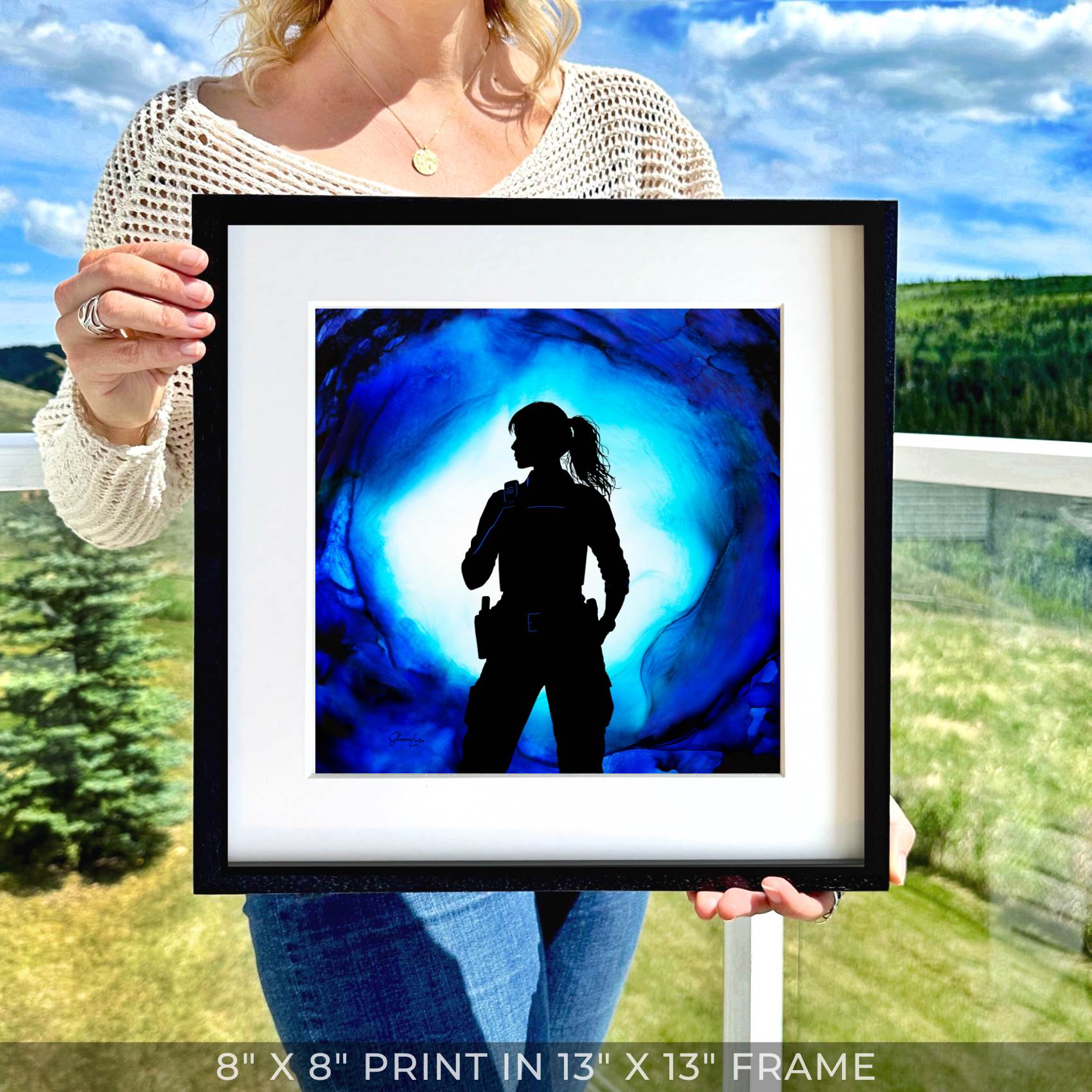 The Guardian - Fire Art Print
