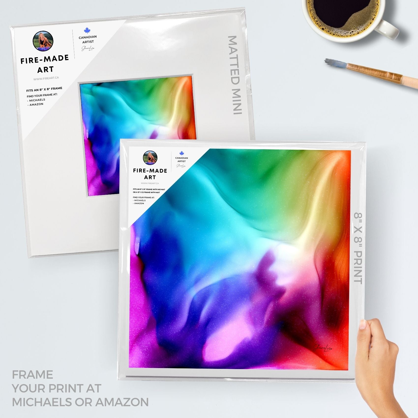 The Joy of Discovery - Fire Made Art Print