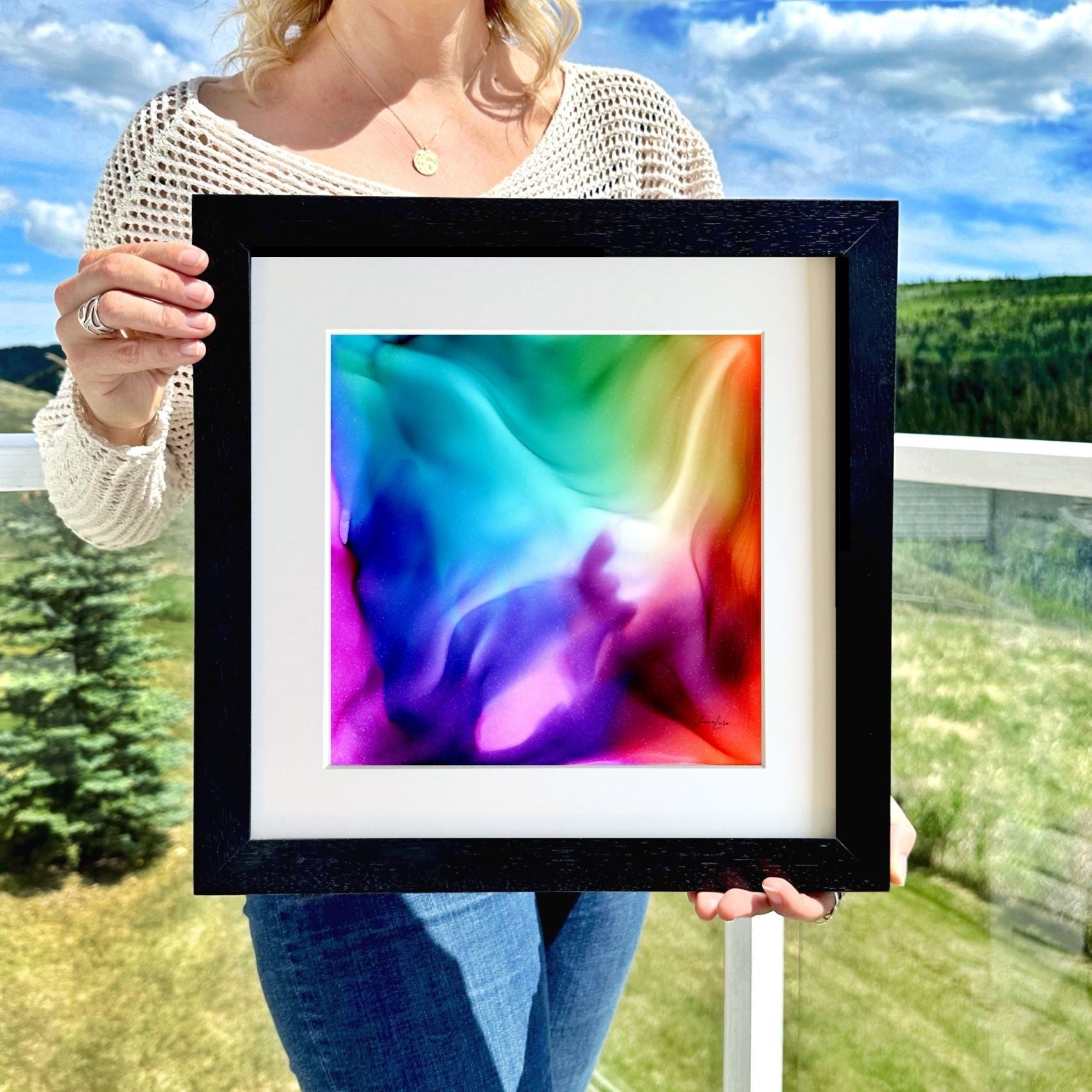 The Joy of Discovery - Fire Made Art Print