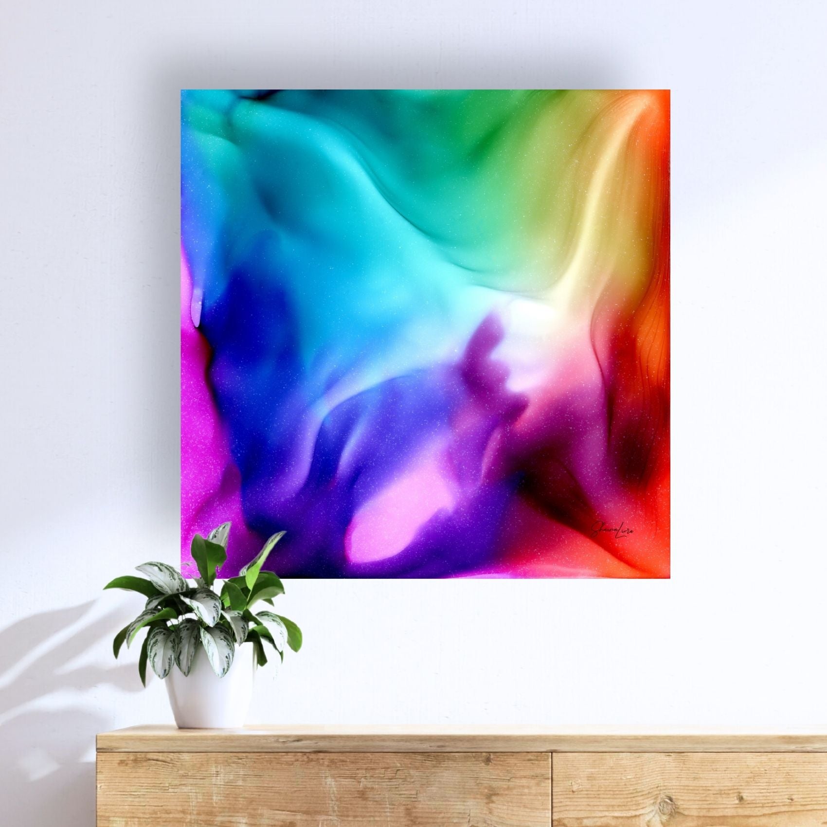 The Joy of Discovery - Fire Made Art Print