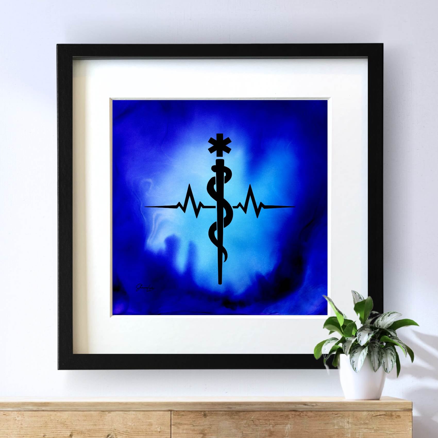 The Lifeline - Fire Art Print