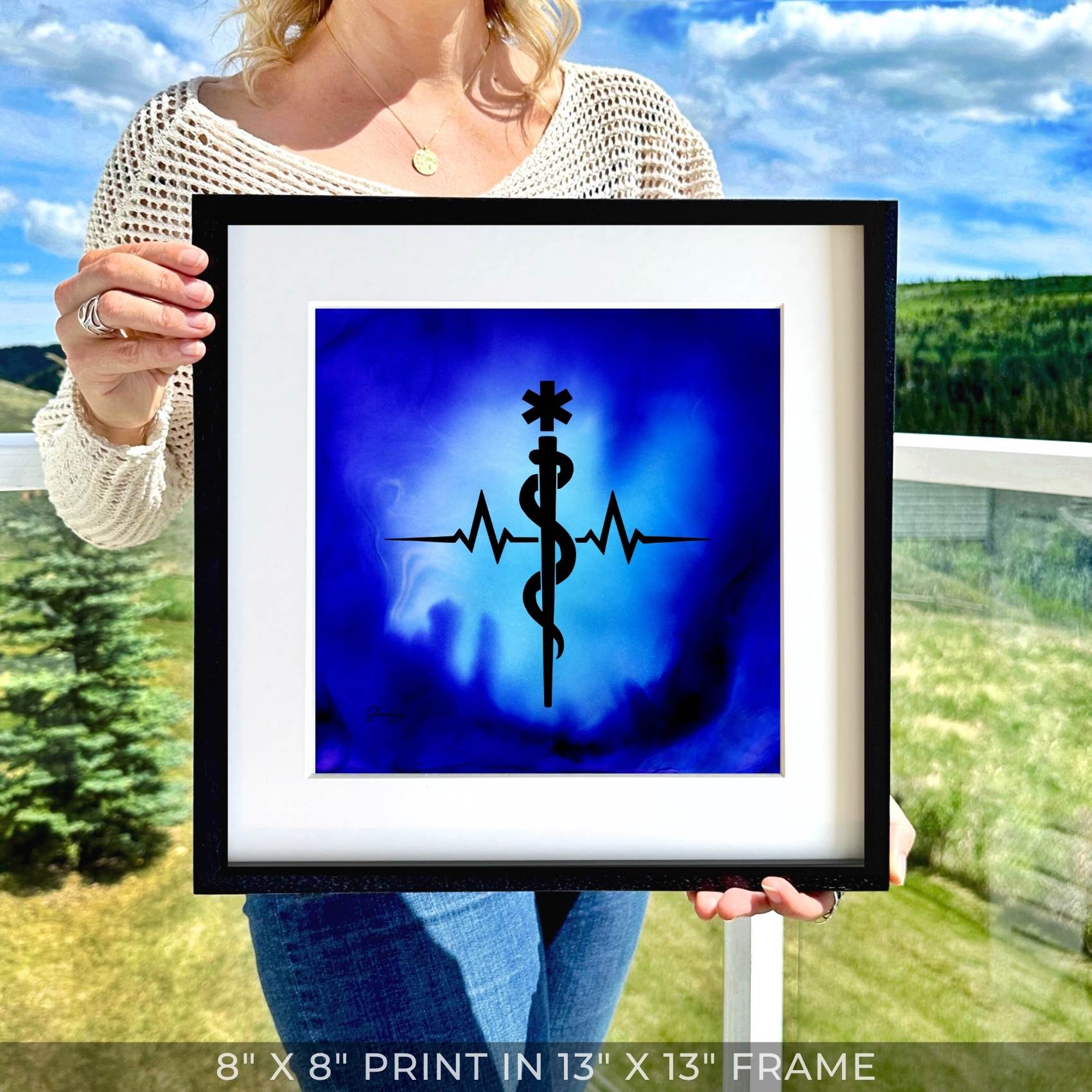 The Lifeline - Fire Art Print