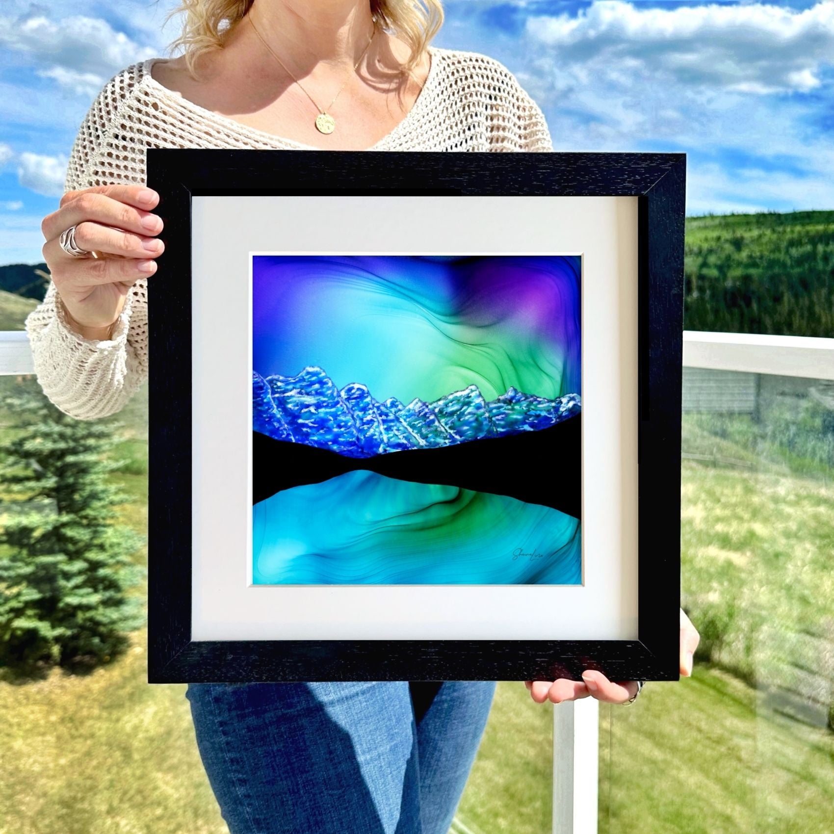 The Magic Of Moraine - Banff National Park - Fire Made Art Print
