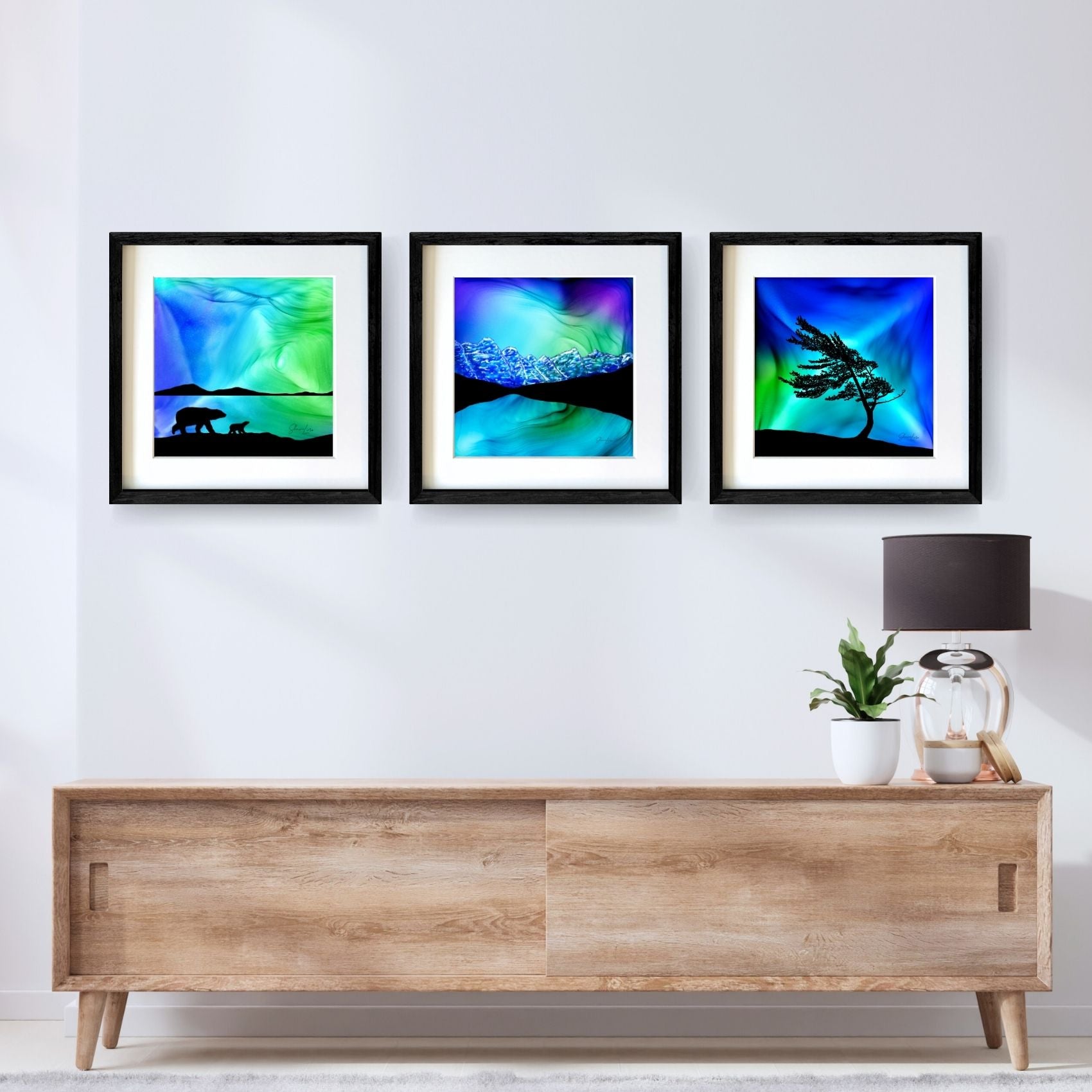 The Magic Of Moraine - Banff National Park - Fire Made Art Print