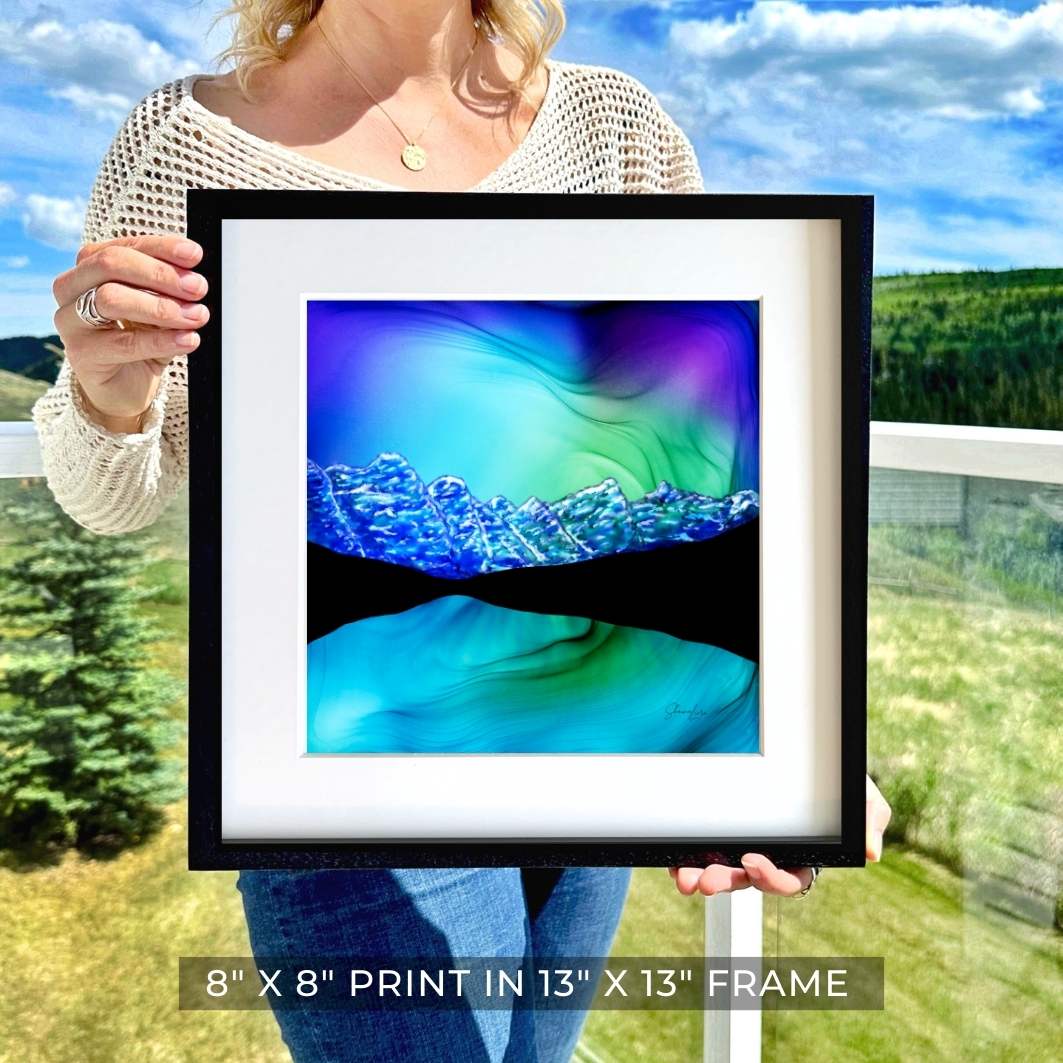 The Magic Of Moraine - Banff National Park - Fire Art Print