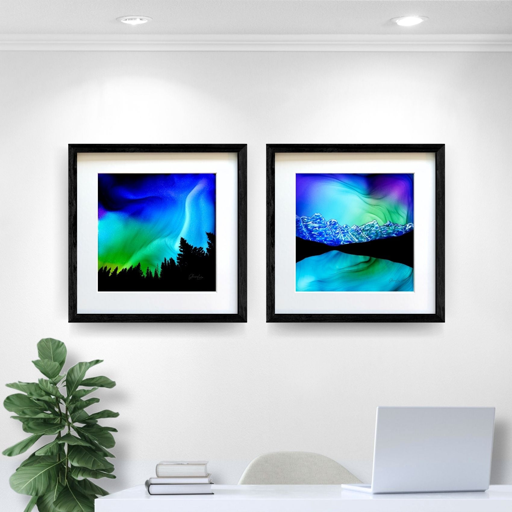 The Magic Of Moraine - Banff National Park - Fire Made Art Print