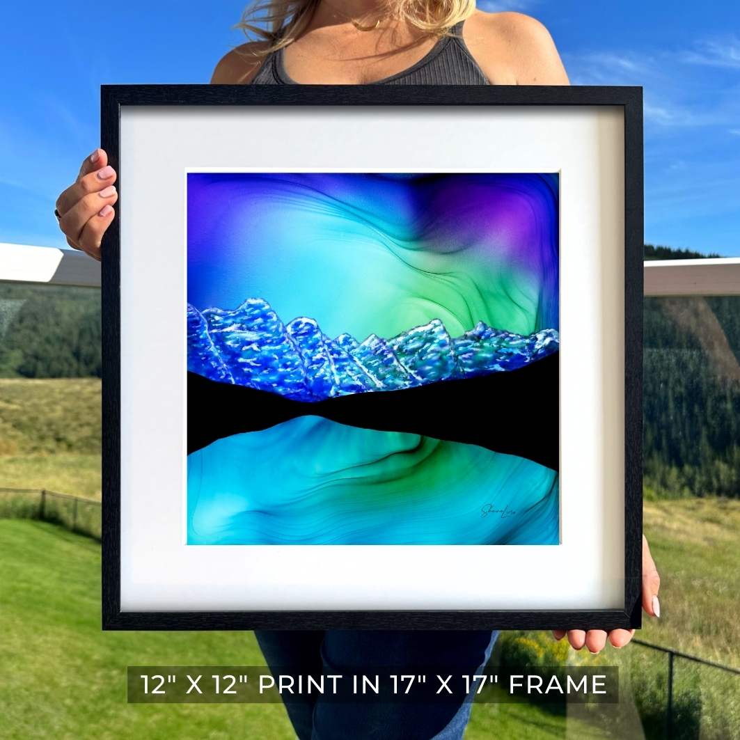 The Magic Of Moraine - Banff National Park - Fire Art Print