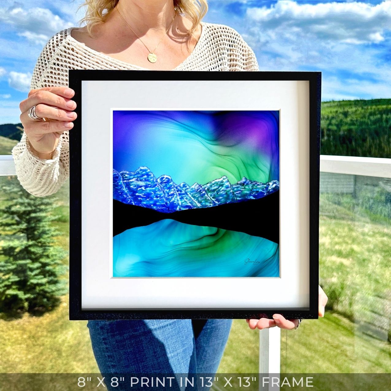 The Magic Of Moraine - Banff National Park - Fire Art Print