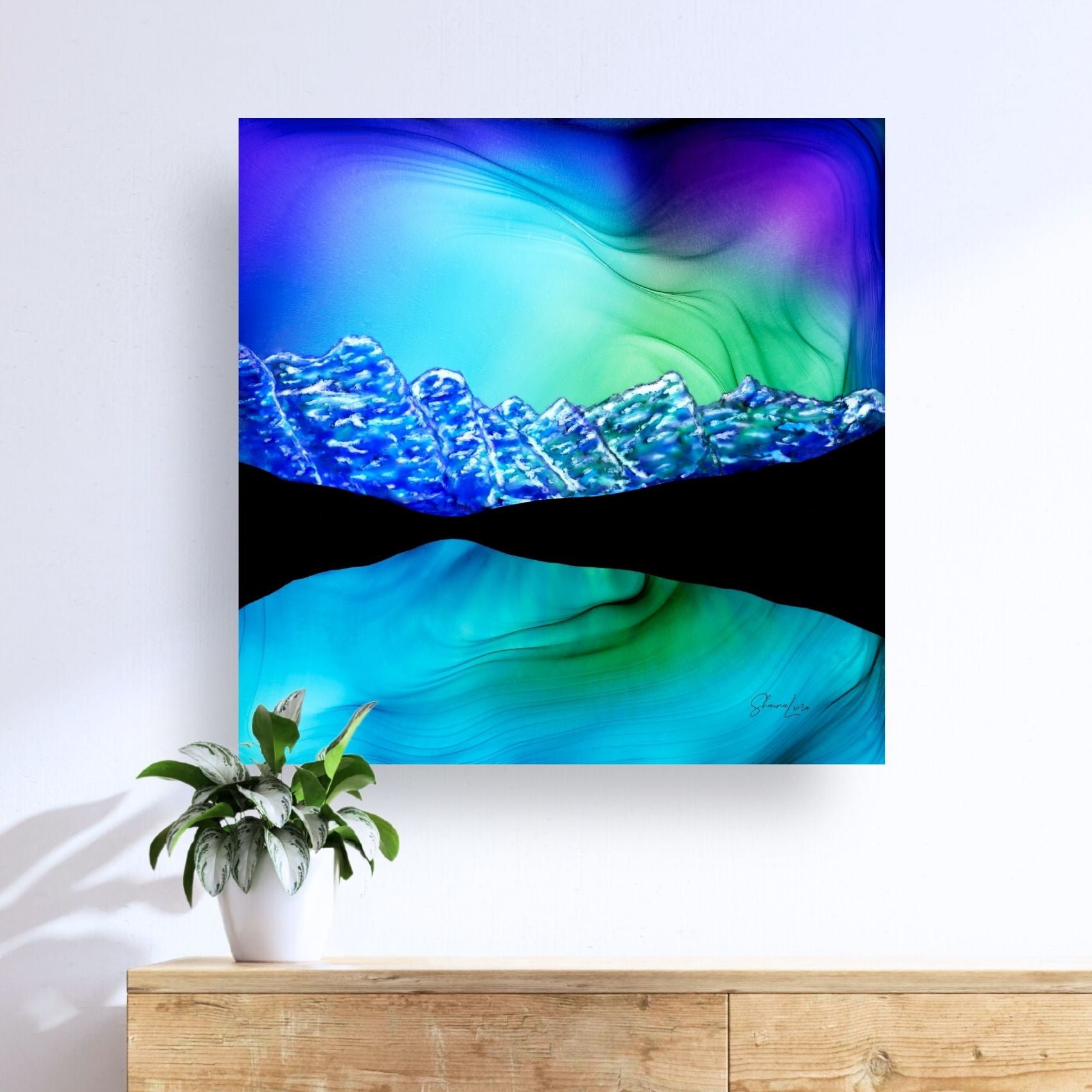 The Magic Of Moraine - Banff National Park - Fire Made Art Print
