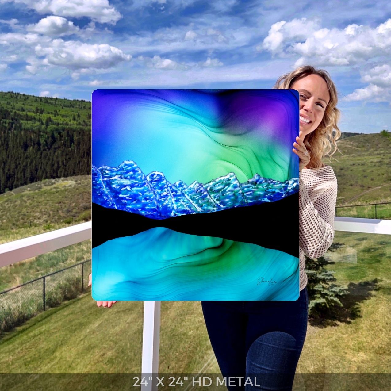 The Magic Of Moraine - Banff National Park - Fire Art Print