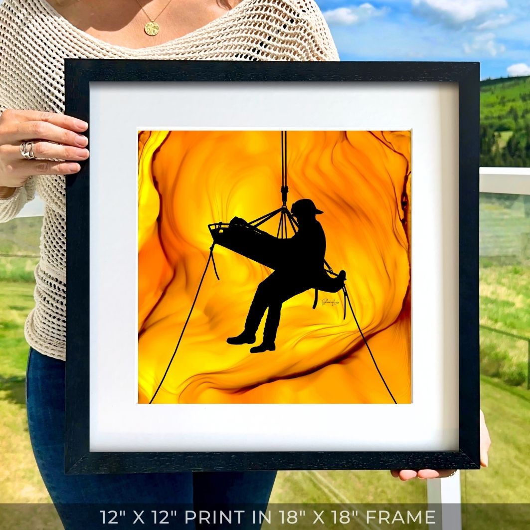 The Rescue - Fire Art Print