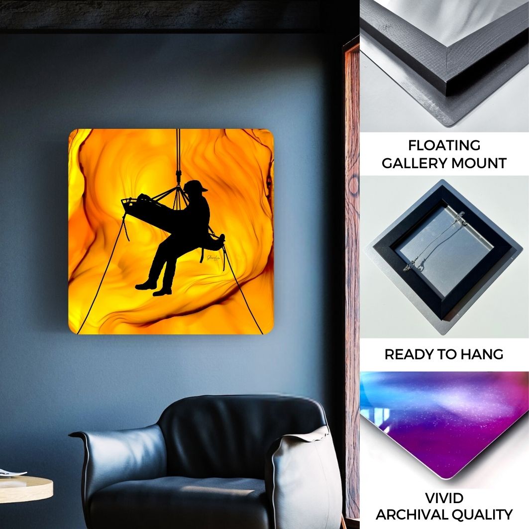 The Rescue - Fire Art Print