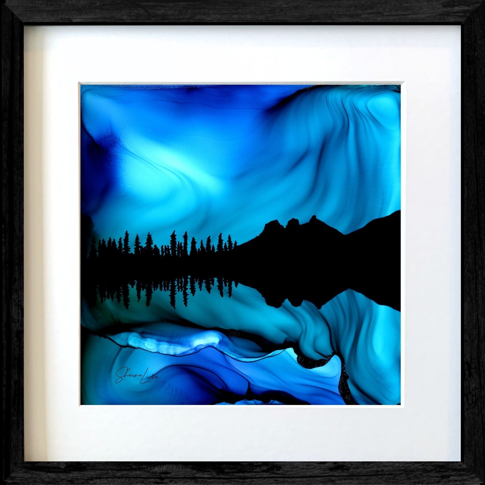 Three Sisters Whispers - Fire Made Art Print