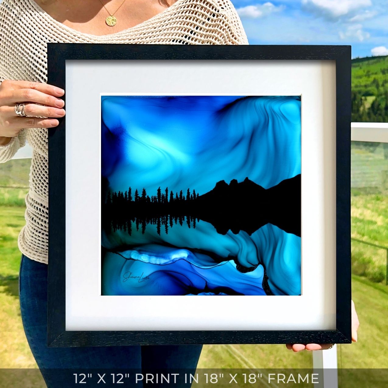 Three Sisters Whispers - Fire Art Print