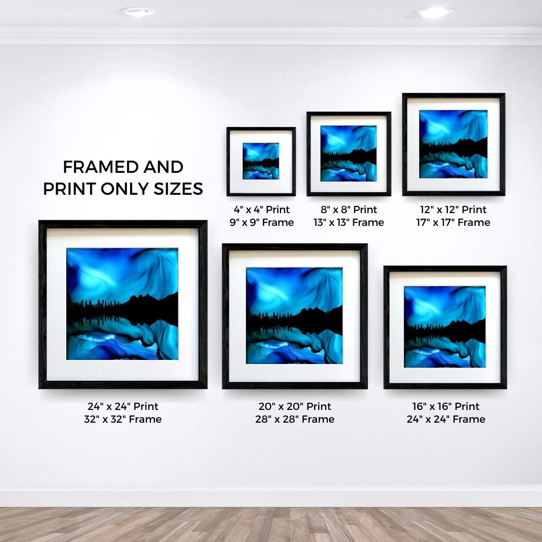 Three Sisters Whispers - Fire Art Print