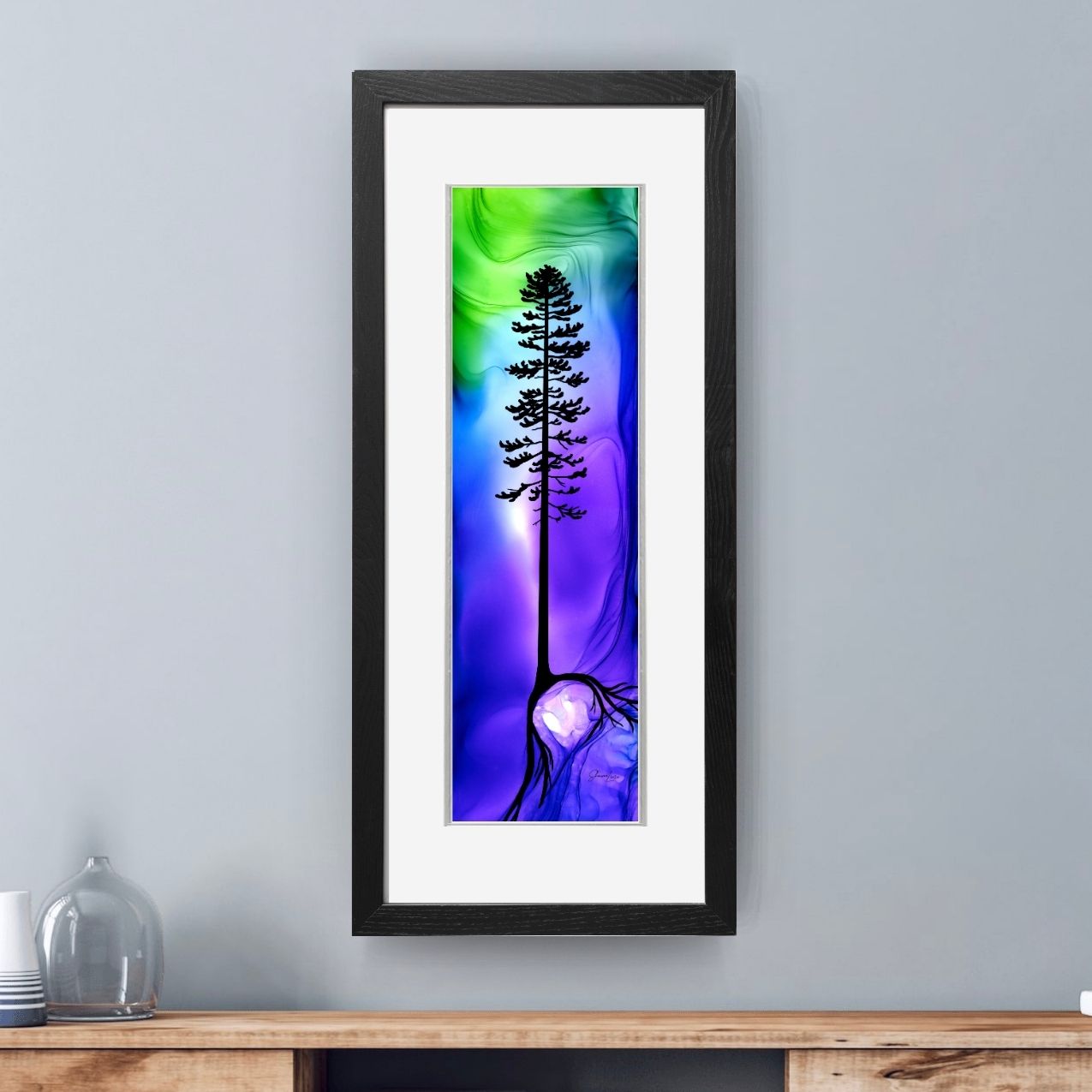 Touch The Sky - Fire Made Art Print