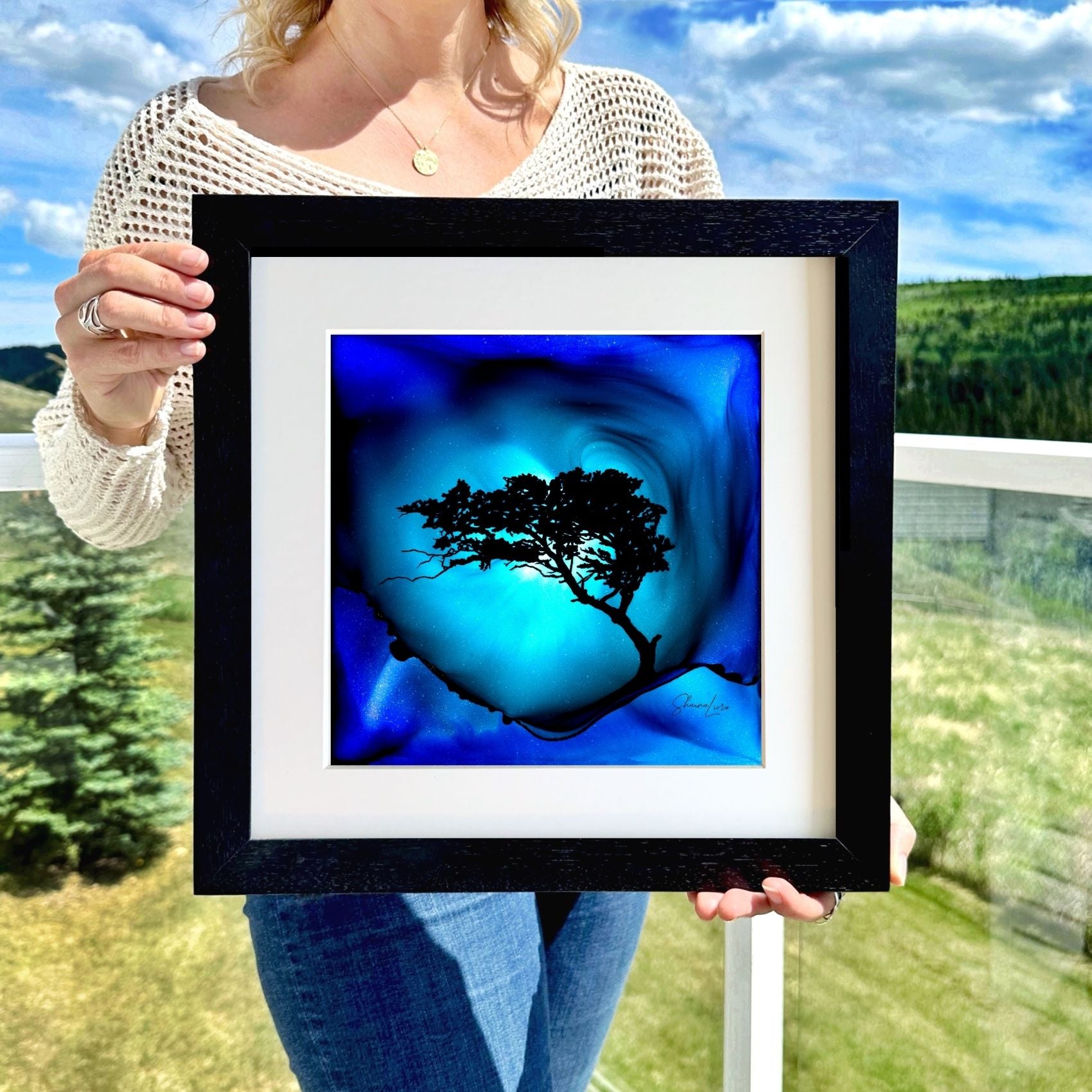 Tree of Life - Fire Made Art Print