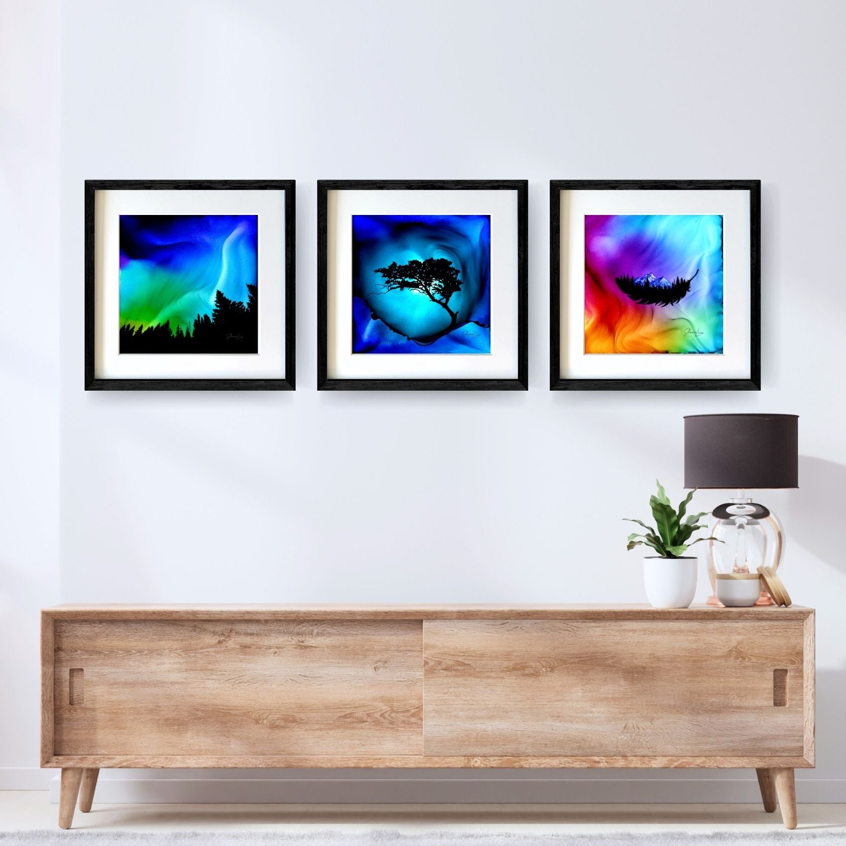 Tree of Life - Fire Made Art Print