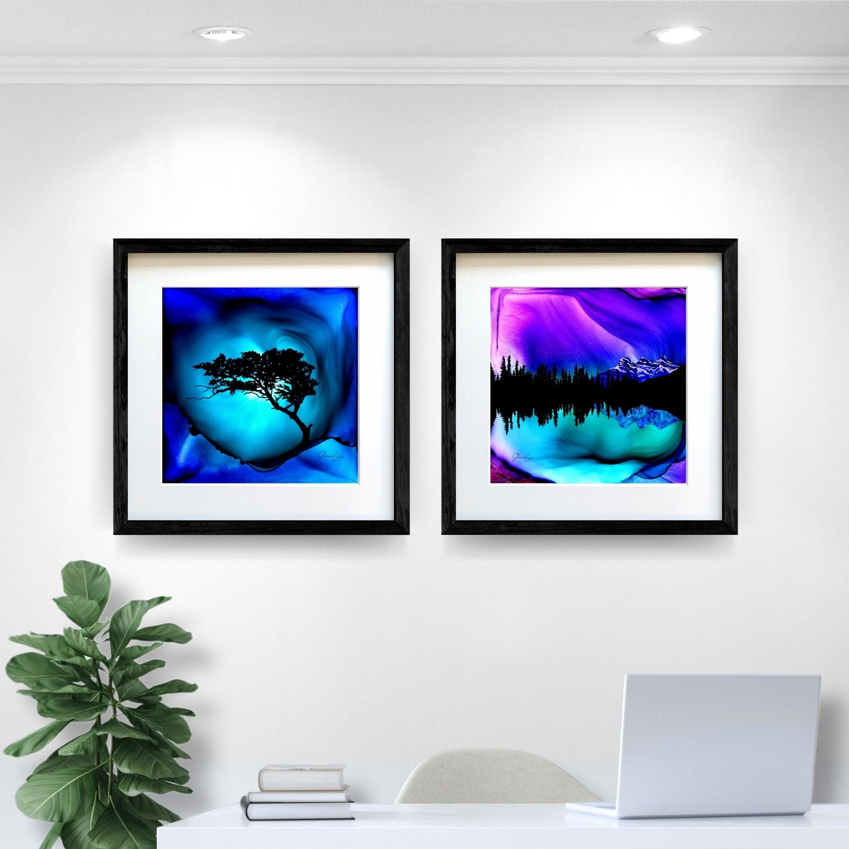 Tree of Life - Fire Made Art Print