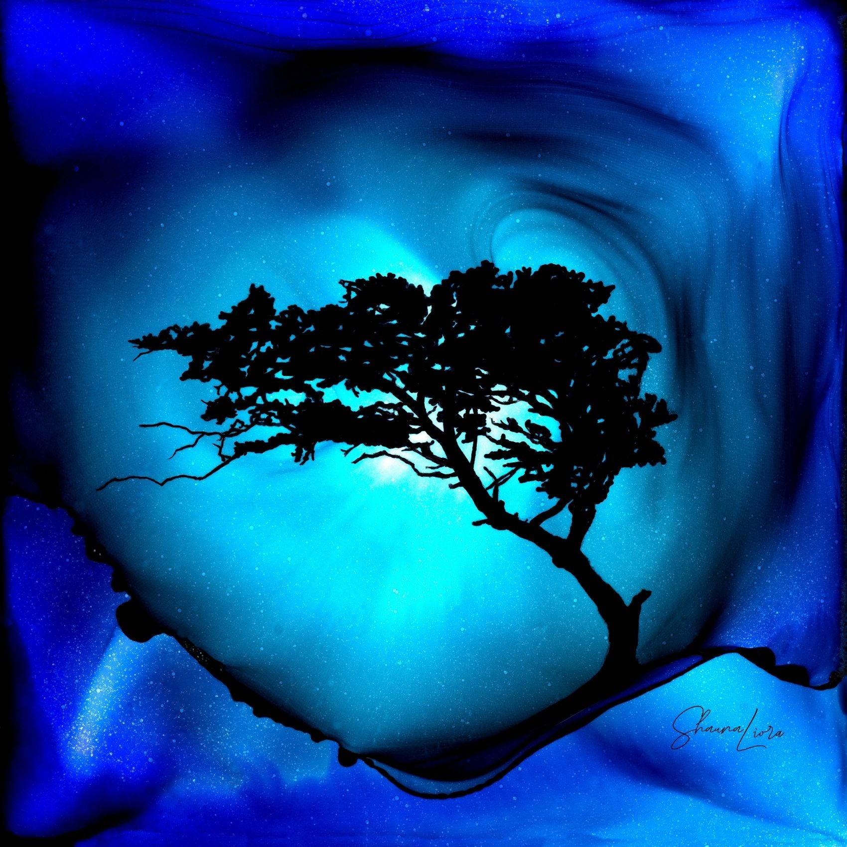 Tree of Life - Fire Made Art Print