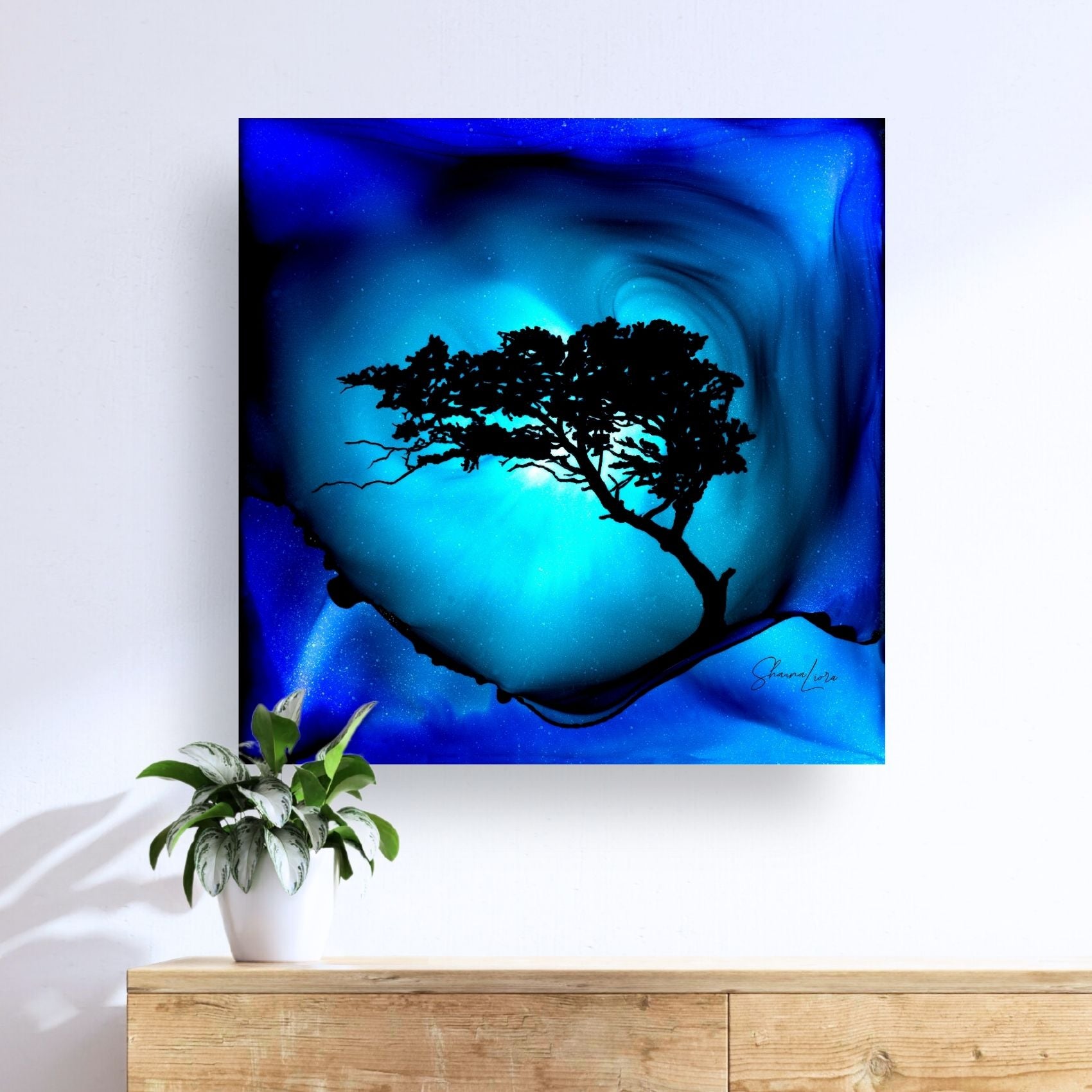 Tree of Life - Fire Made Art Print