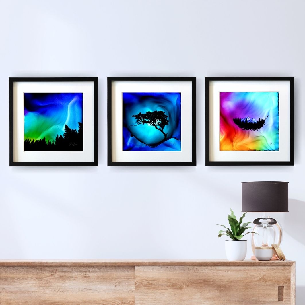 Tree of Life - Fire Art Print