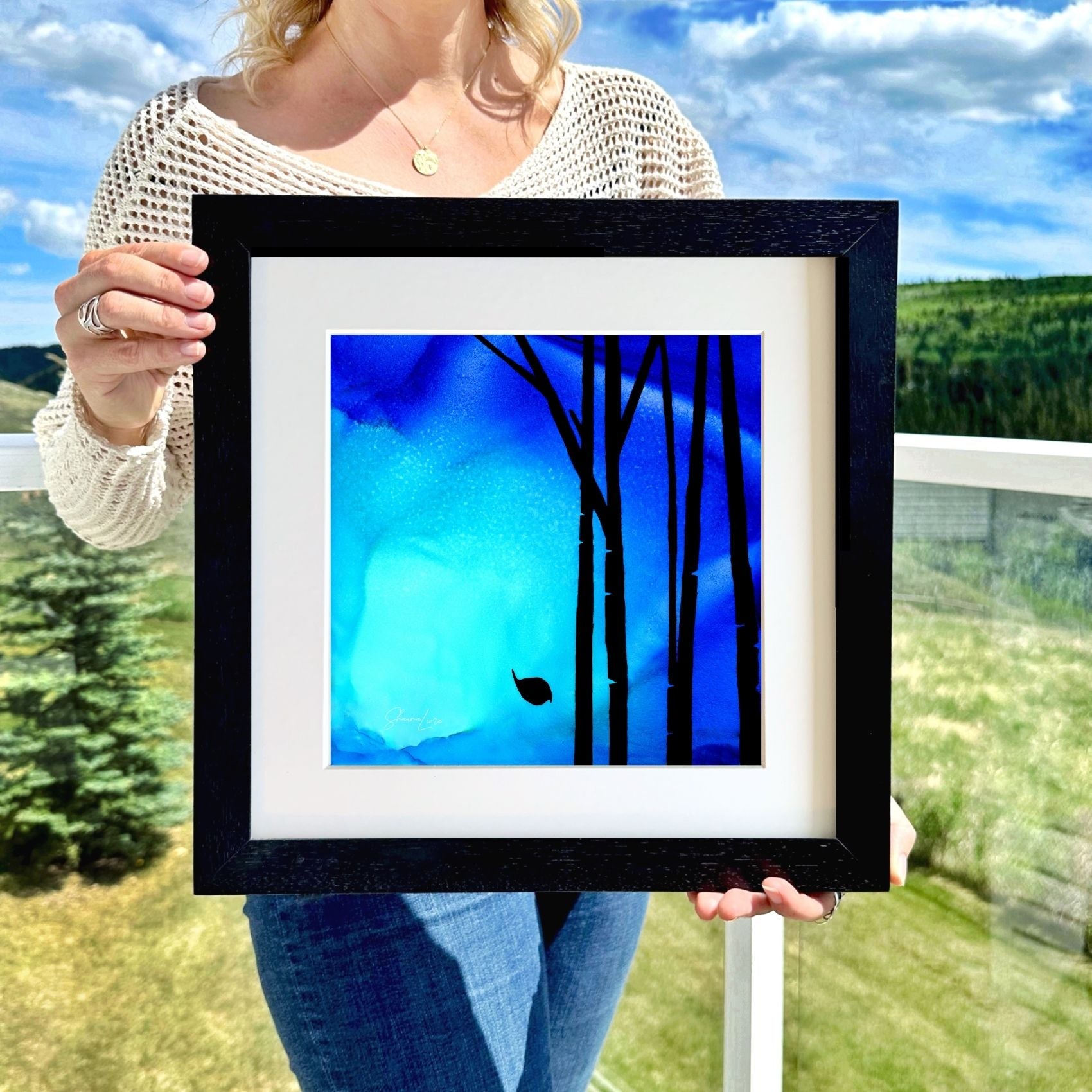 Undo My Thoughts - Fire Made Art Print