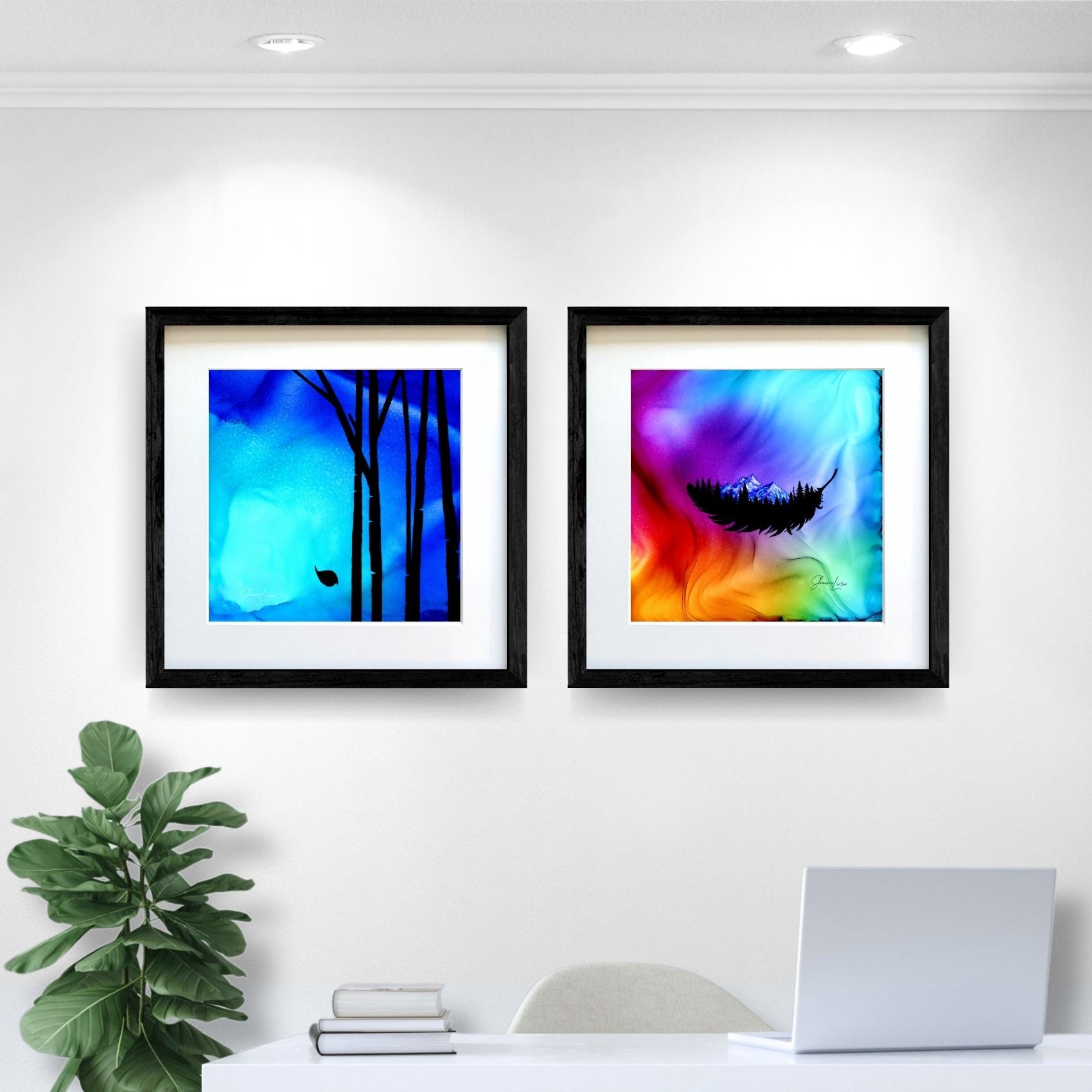 Undo My Thoughts - Fire Made Art Print