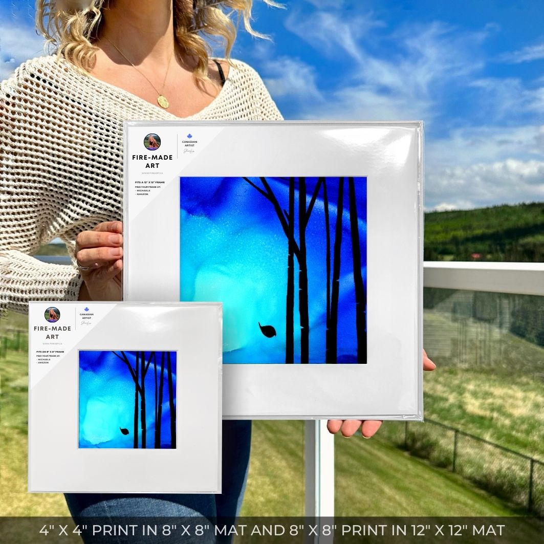 Undo My Thoughts - Fire Art Print