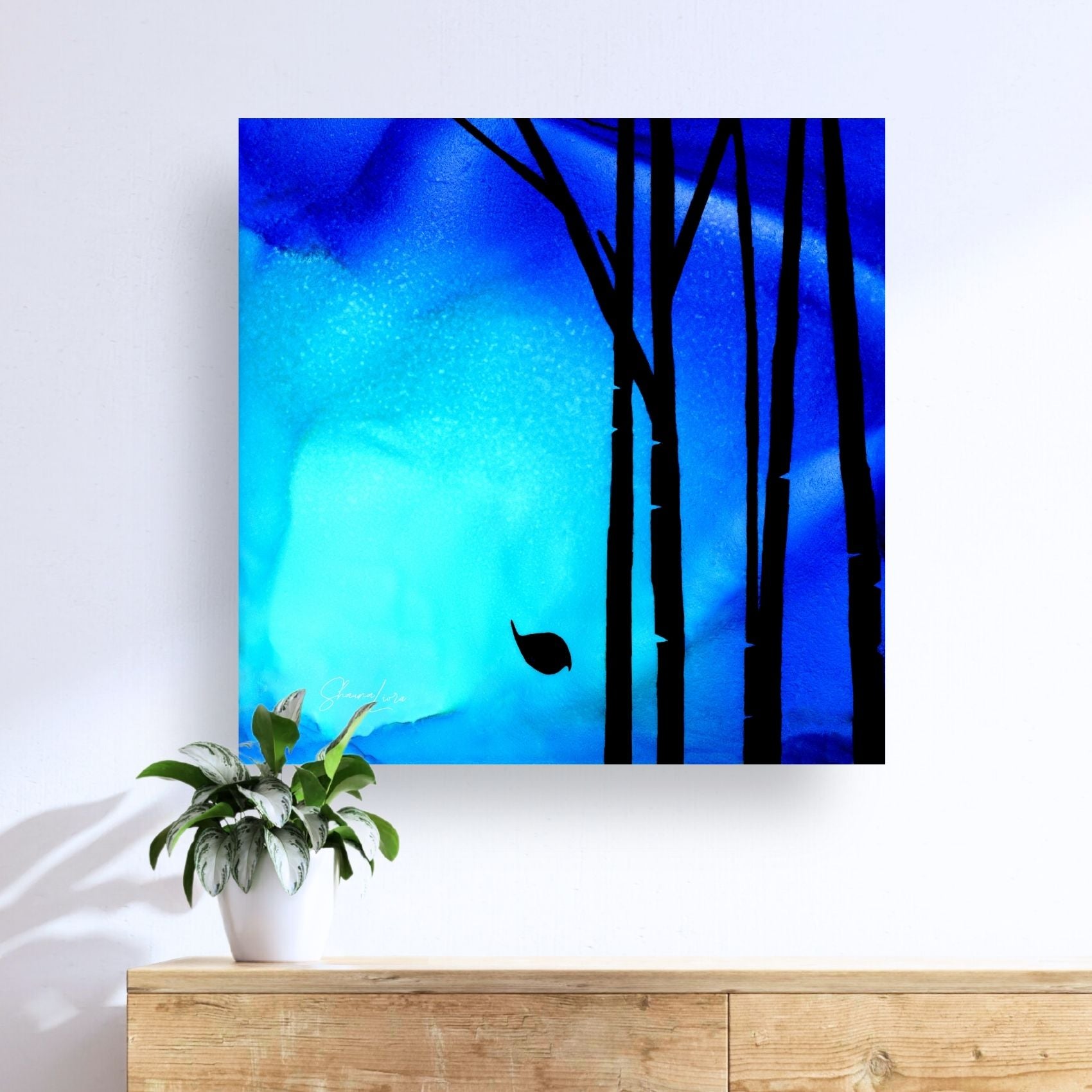Undo My Thoughts - Fire Made Art Print
