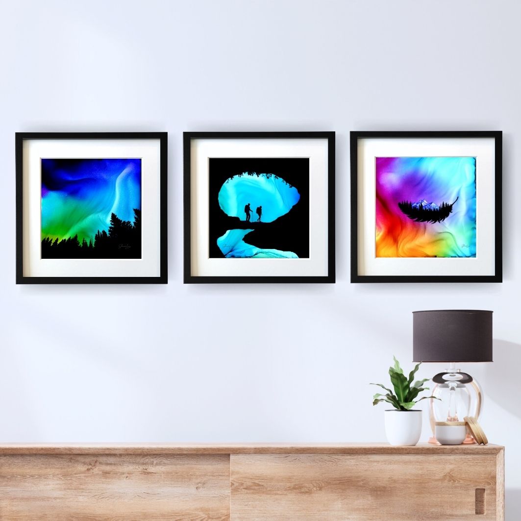 Walk Into The Wild - Fire Art Print