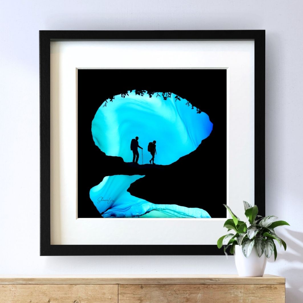 Walk Into The Wild - Fire Art Print