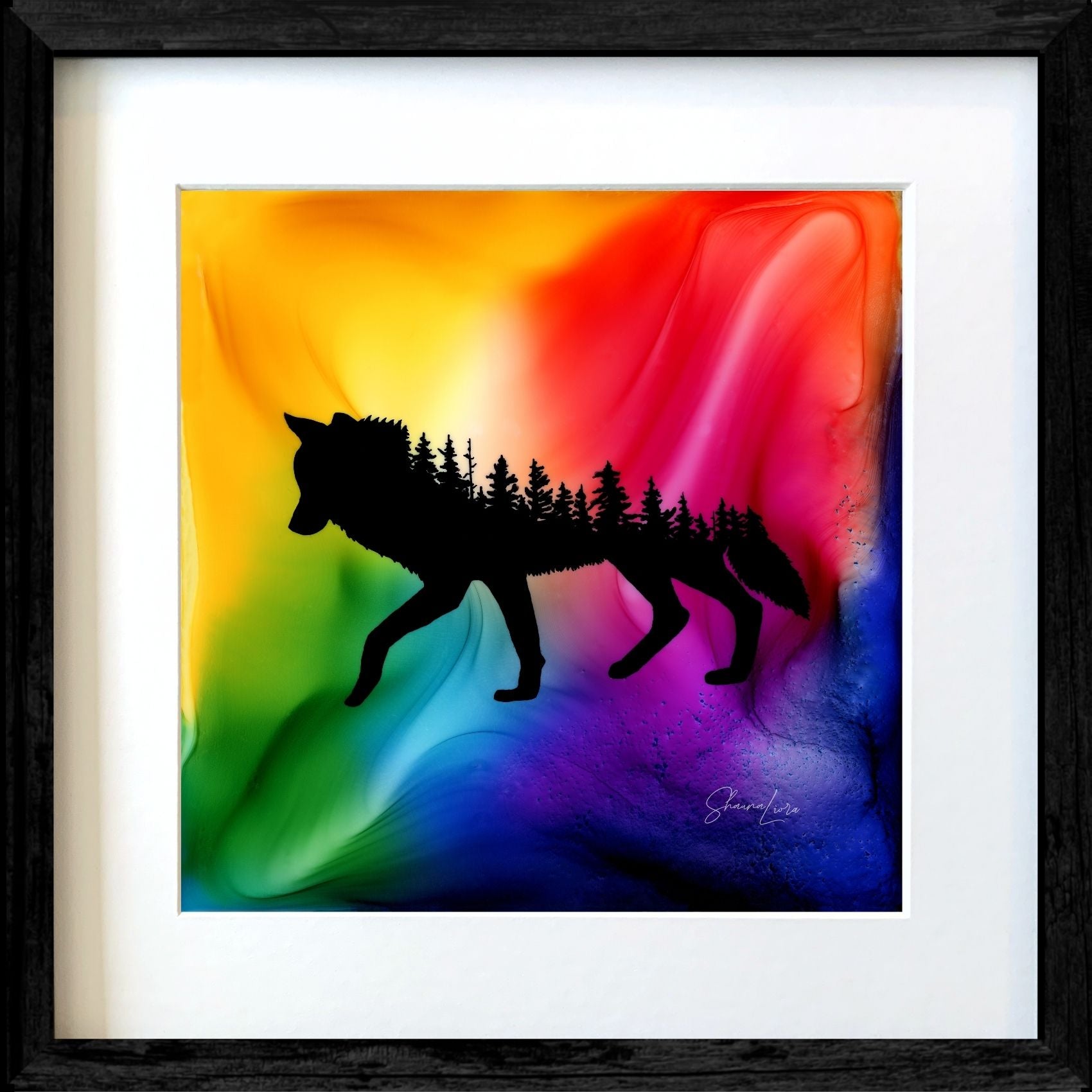 Wander - Fire Made Art Print