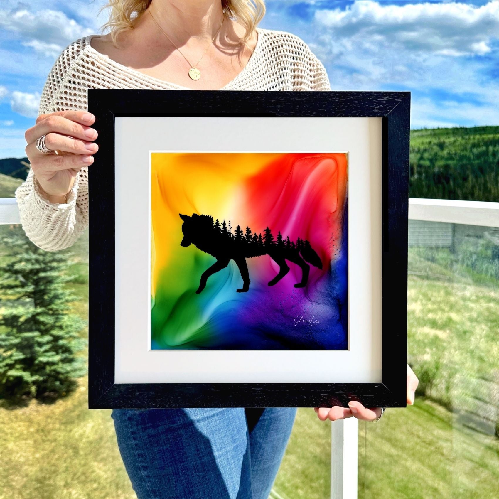 Wander - Fire Made Art Print