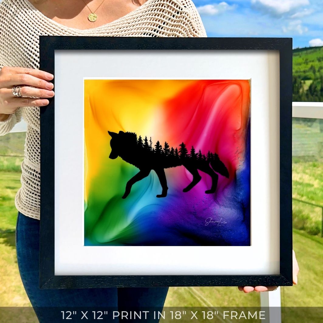Wander - Fire Art Print
