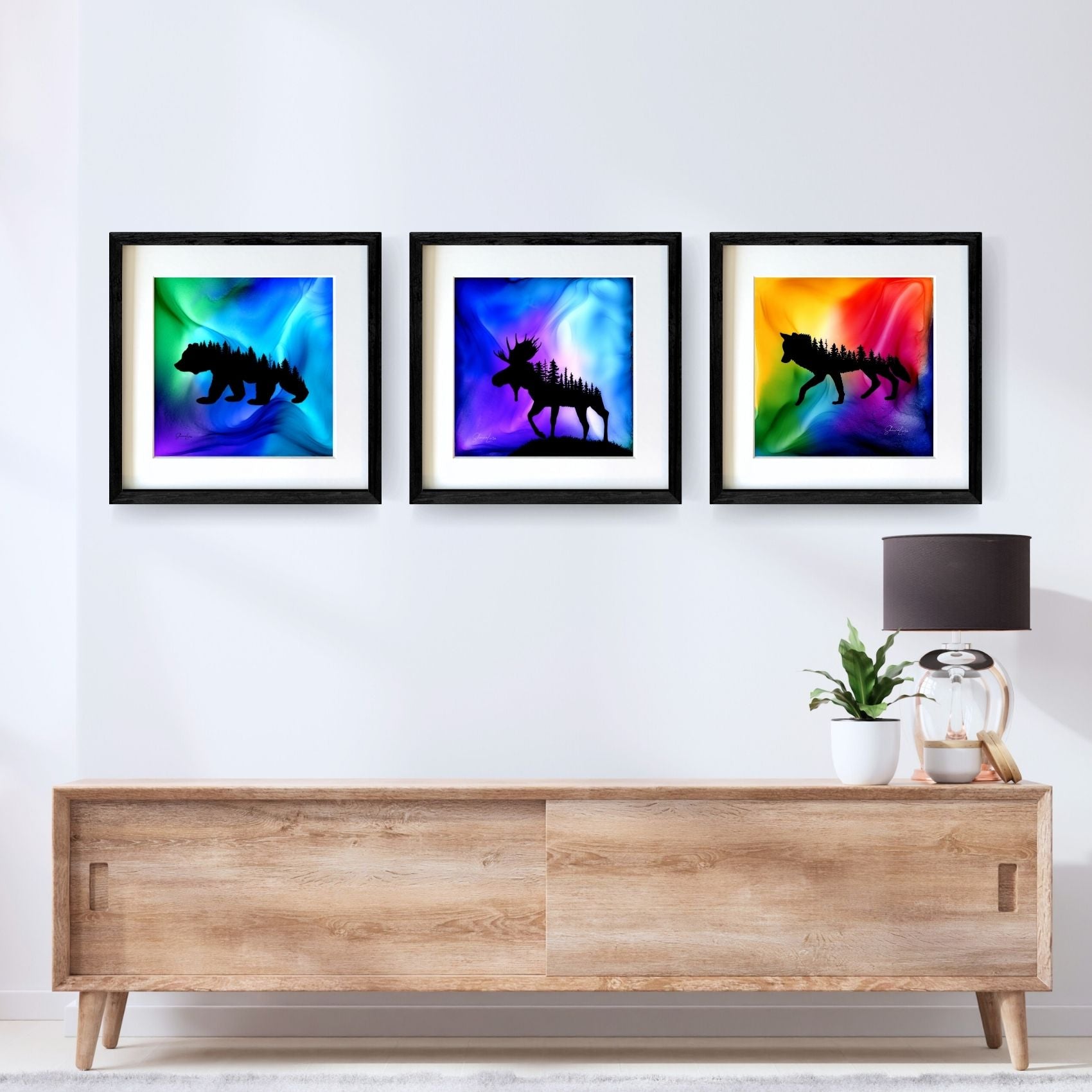 Wander - Fire Made Art Print