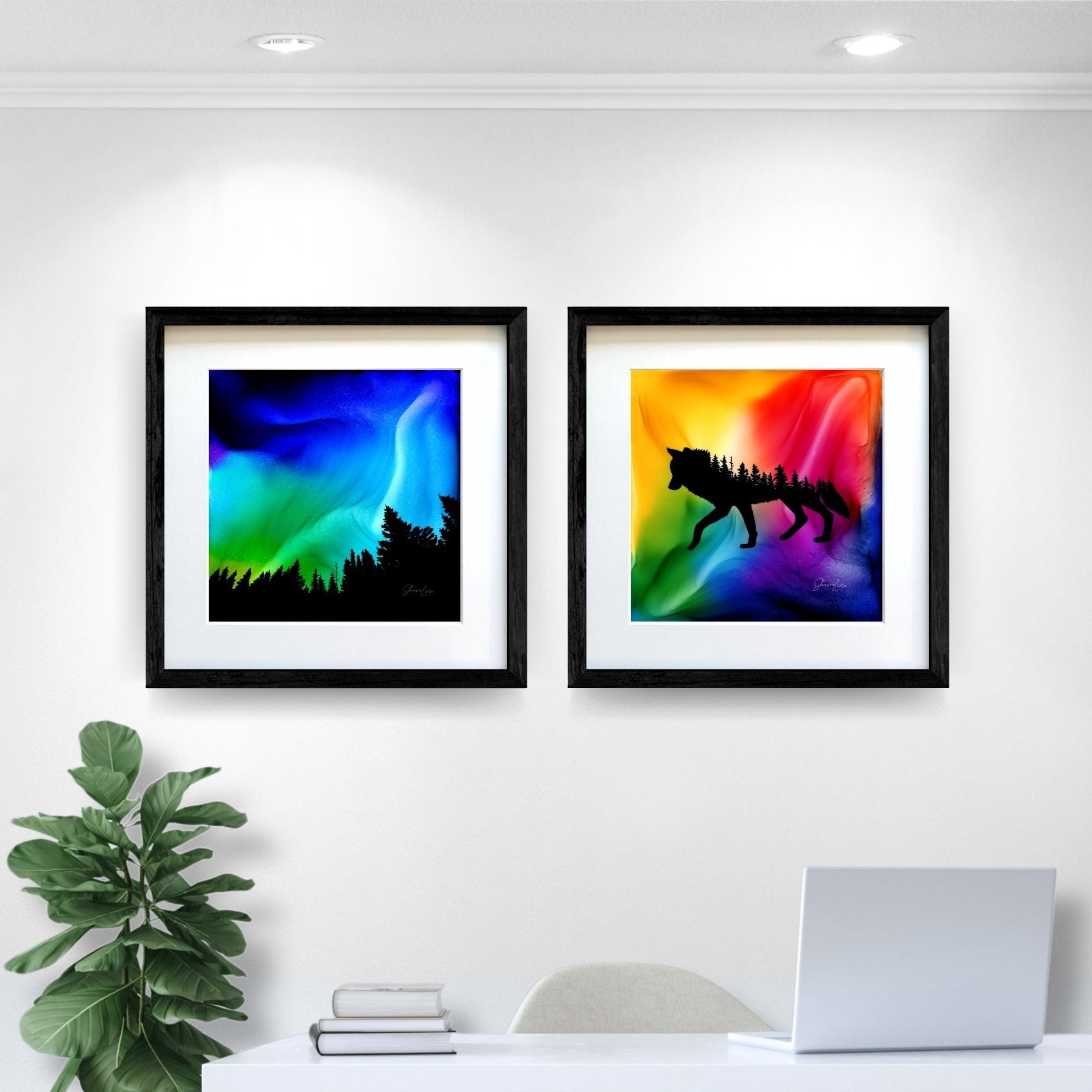 Wander - Fire Made Art Print
