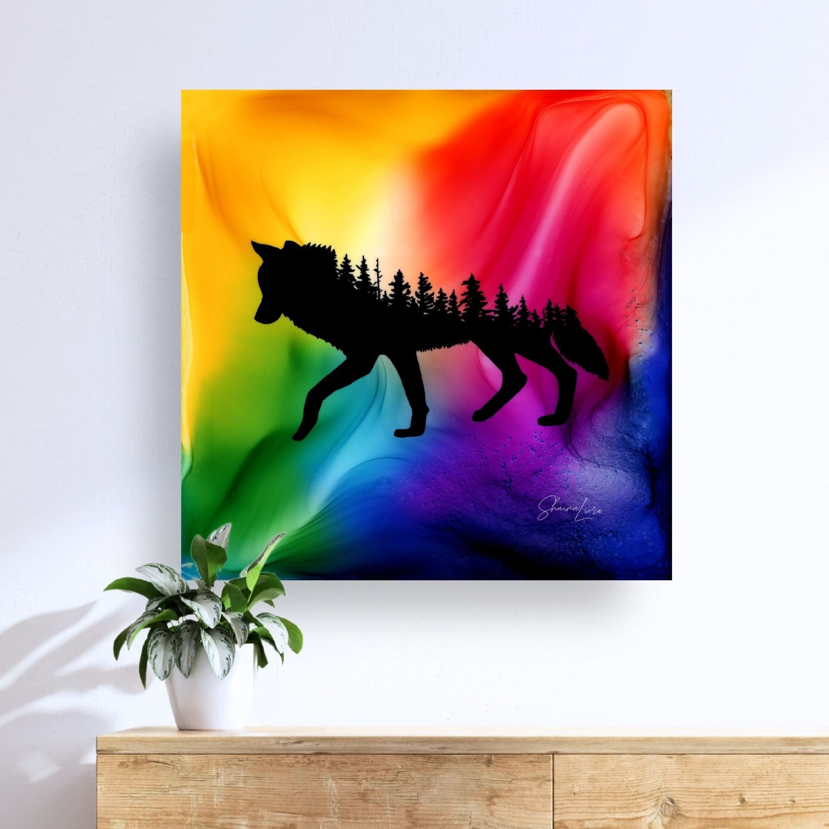 Wander - Fire Made Art Print