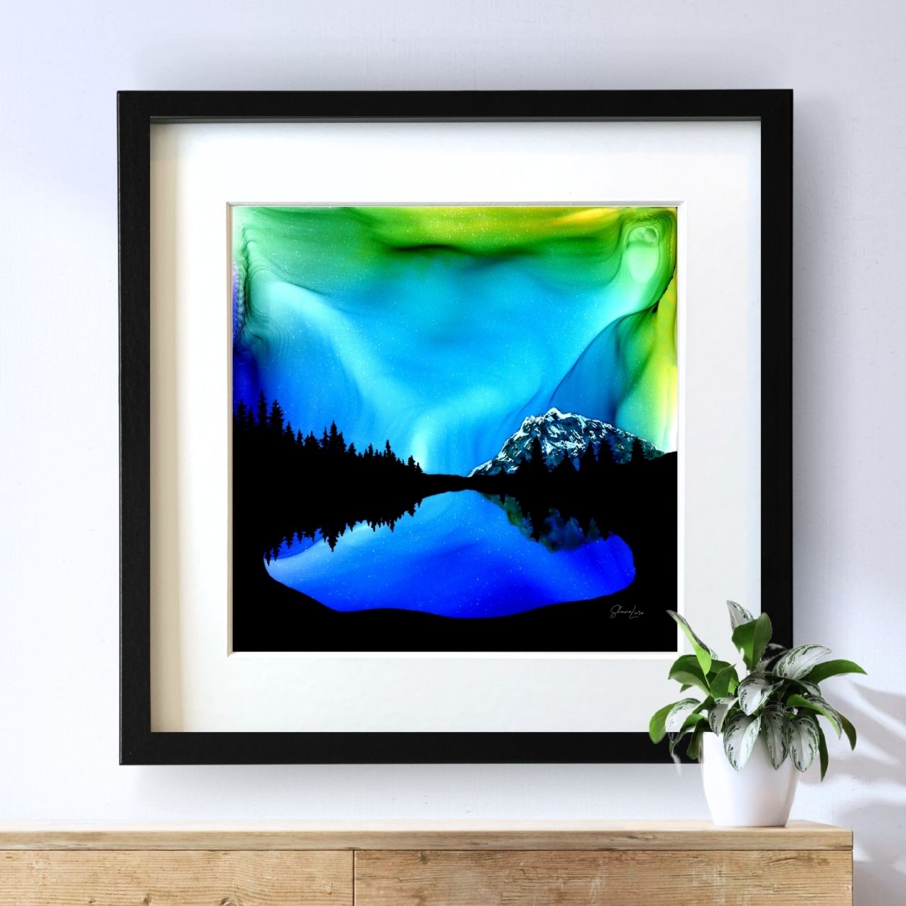 Wandering Reflections - Fire Art Print